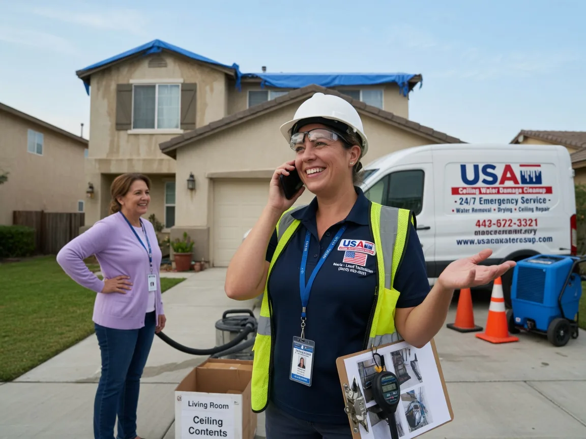 Ceiling Water Damage Restoration Muenster, TX FAQs