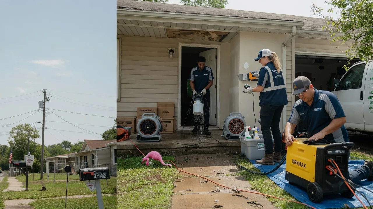 Storm Damage Water Removal in Muenster, TX near me